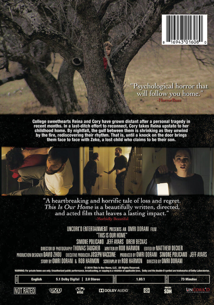 this is our home - Back Panel - DVD