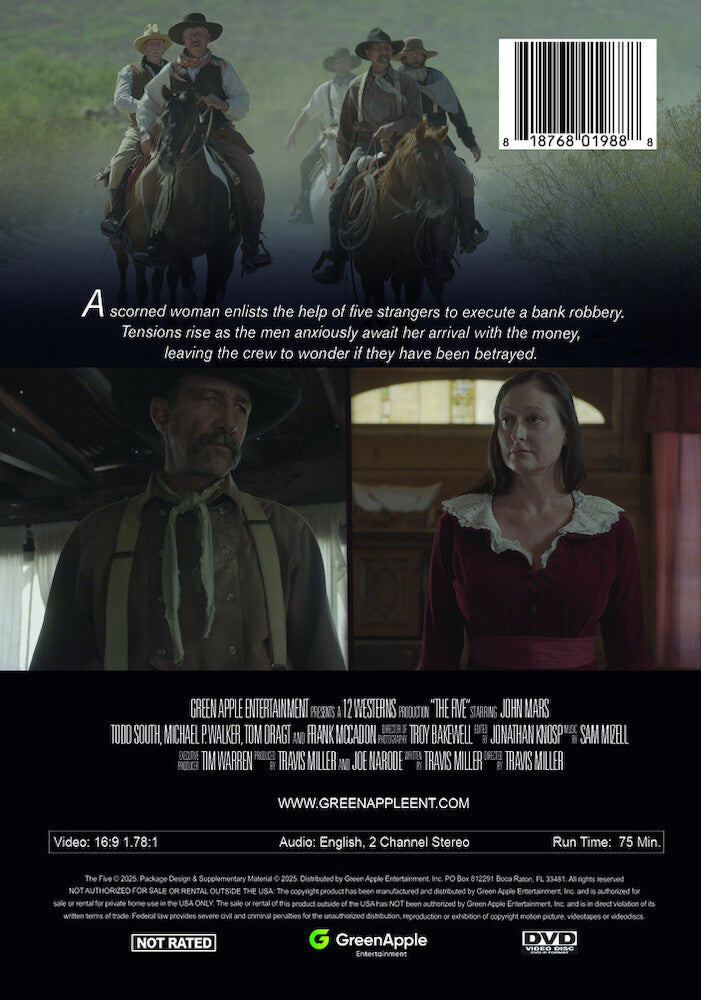 The Five - Back Panel - 