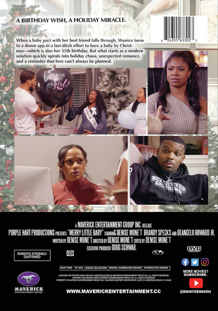 merry little baby - Back Panel - DVD