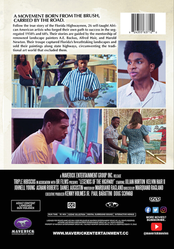 legends of the highway - Back Panel - DVD