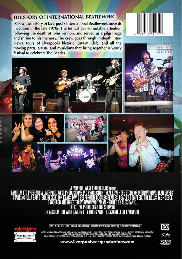 Real Love: The Story of International Beatleweek - Back Panel - 