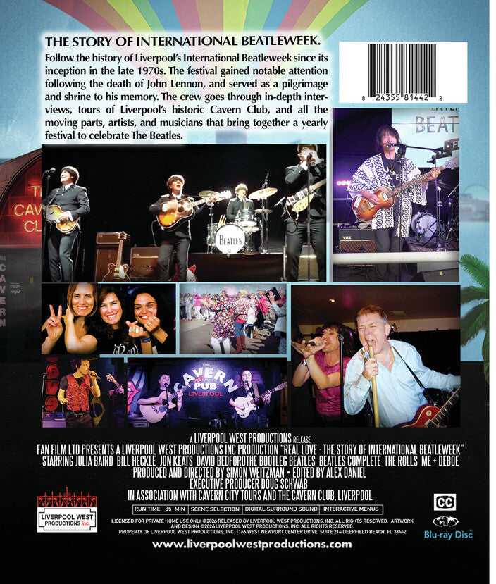 Real Love: The Story of International Beatleweek [Blu-ray] - Back Panel - 