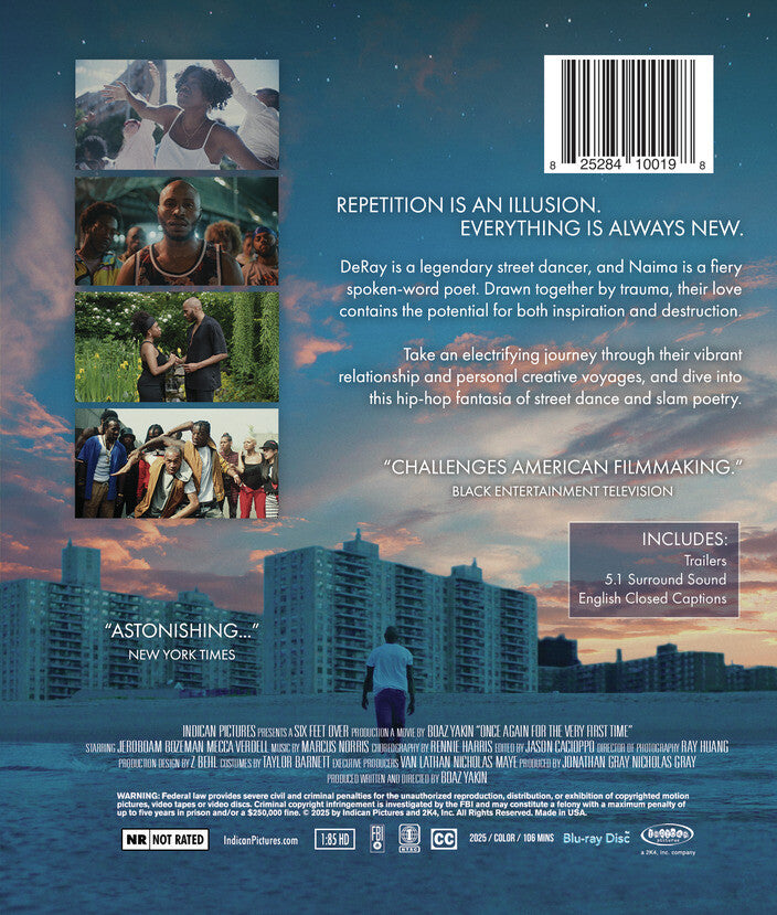 once again (for the very first time) - Back Panel - Blu-ray