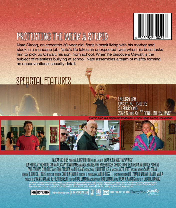 tapawingo - Back Panel - Blu-ray