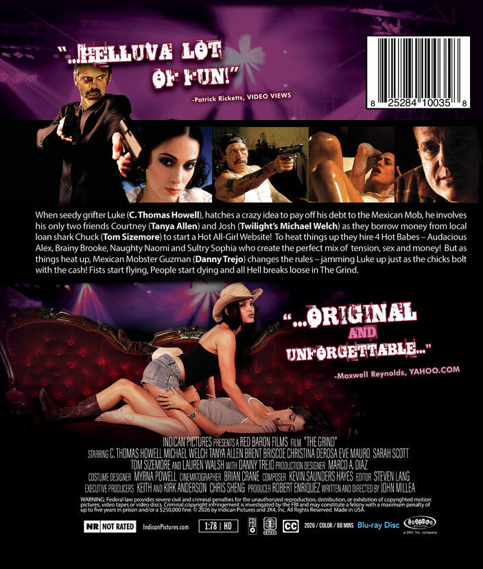 The Grind [Blu-ray] - Back Panel - 