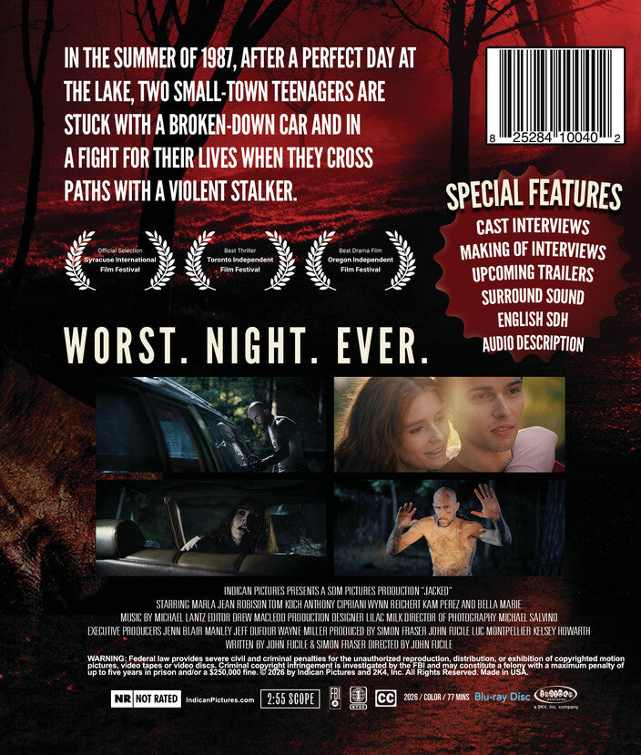 Jacked [Blu-ray] - Back Panel - 