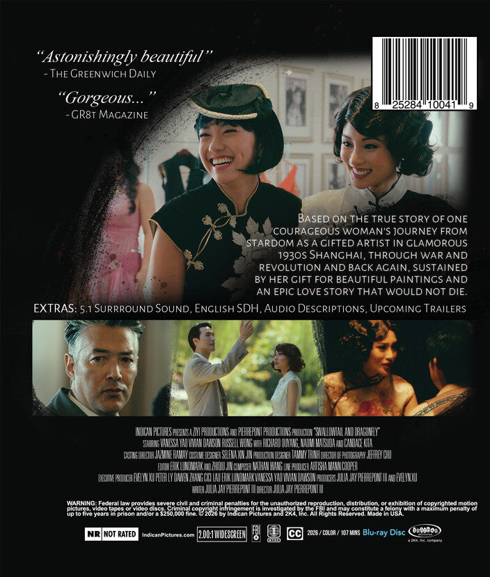 Swallowtail & Dragonfly [Blu-ray] - Back Panel - 