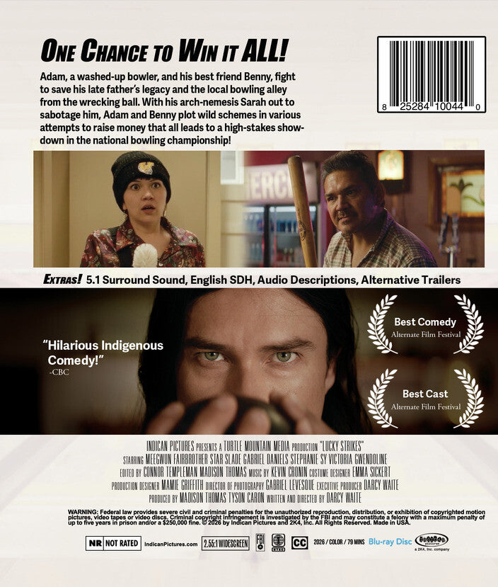 Lucky Strikes [Blu-ray] - Back Panel - 