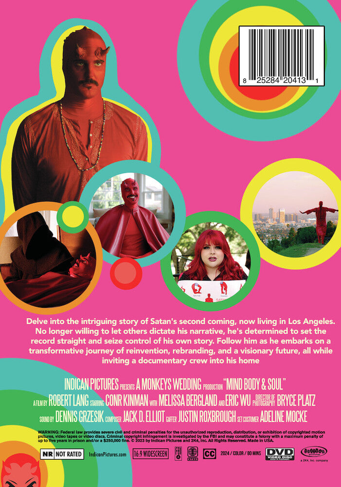 mind, body & soul - Back Panel - DVD