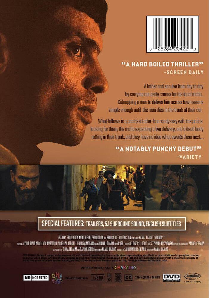 hounds - Back Panel - DVD