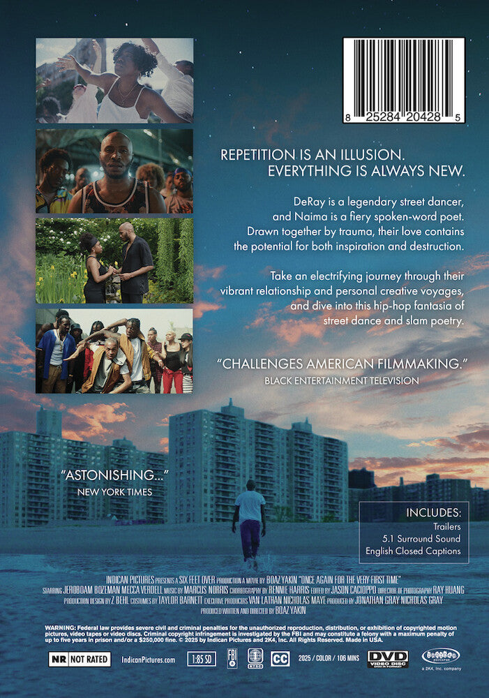 Once Again (for the very first time) - Back Panel - 