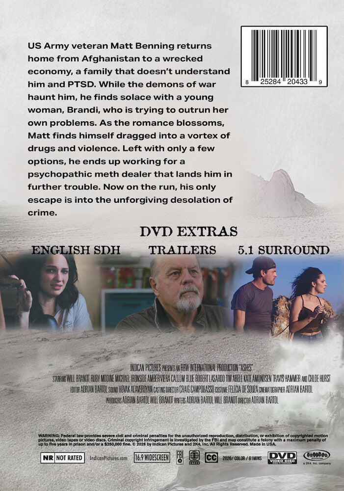 Ashes - Back Panel - 