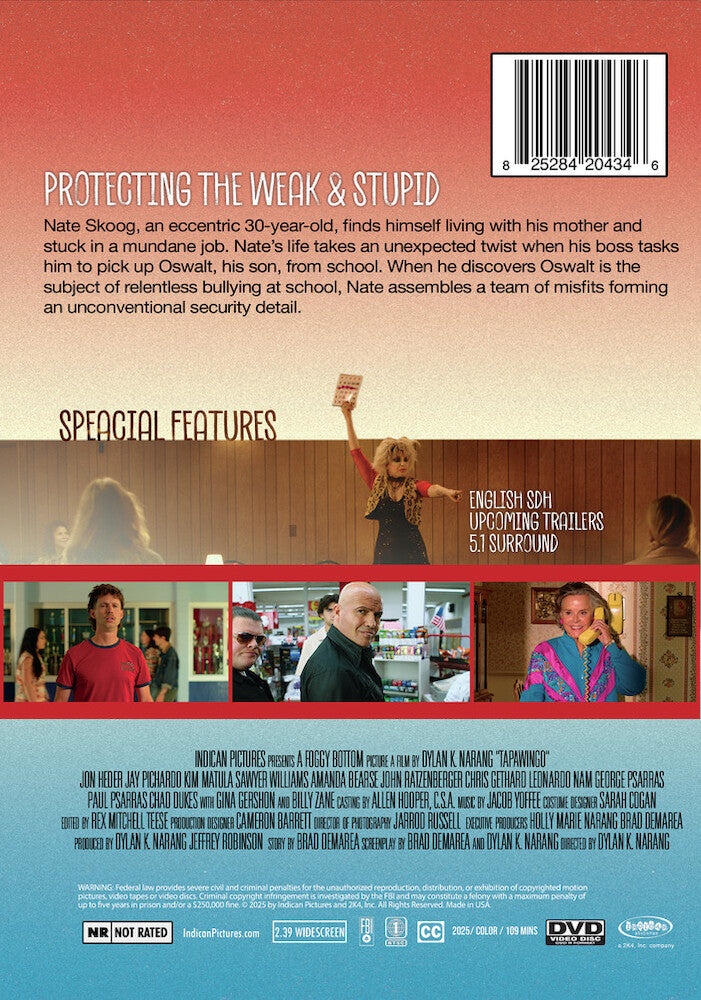 tapawingo - Back Panel - DVD