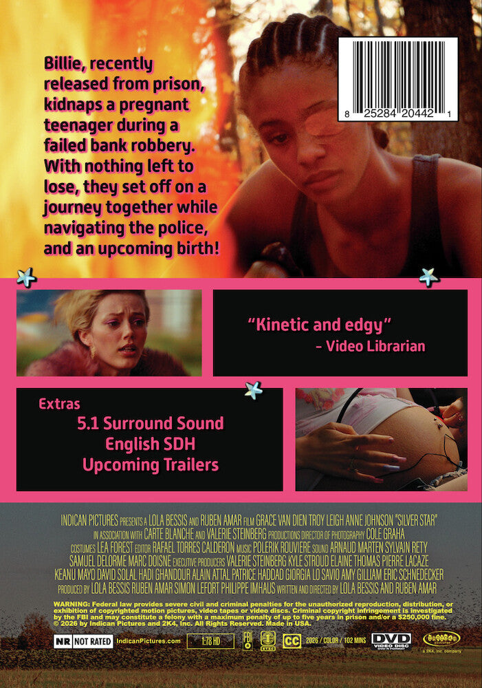 Silver Star - Back Panel - 