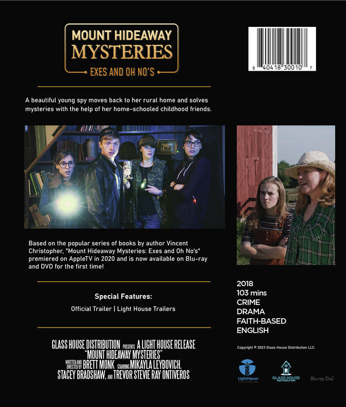 Mount Hideaway Mysteries: Exes and Oh No's - Back Panel - 
