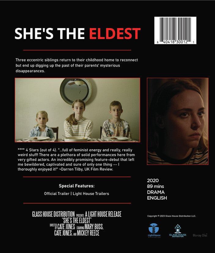she's the eldest - Back Panel - Blu-ray