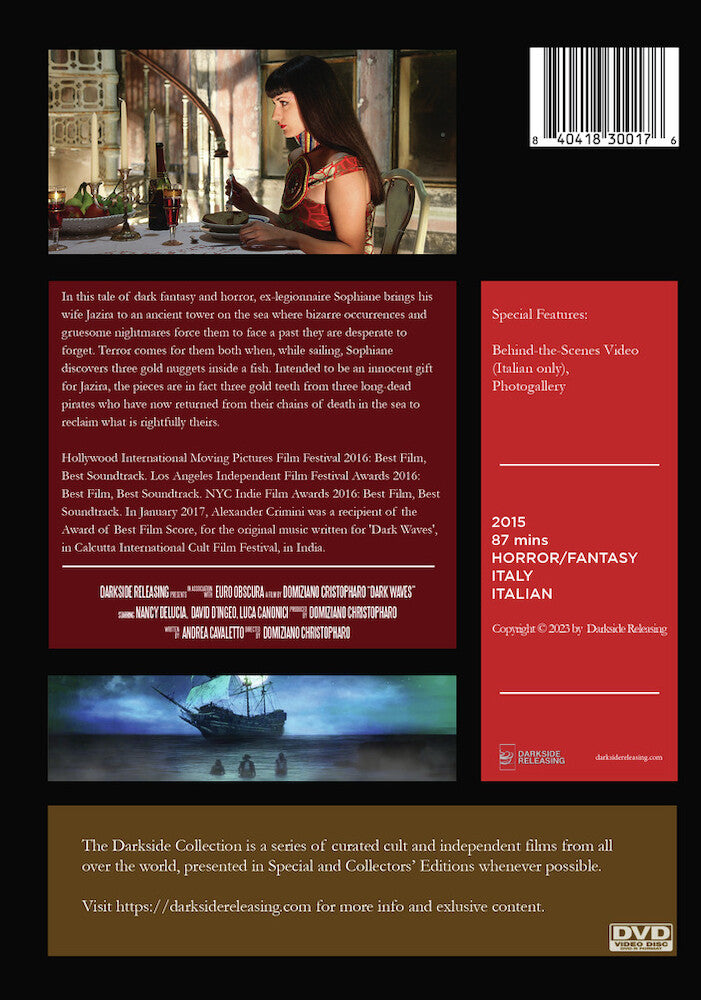 dark waves - Back Panel - DVD