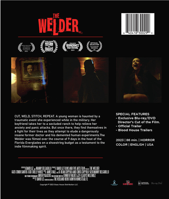 the welder - Back Panel - Blu-ray