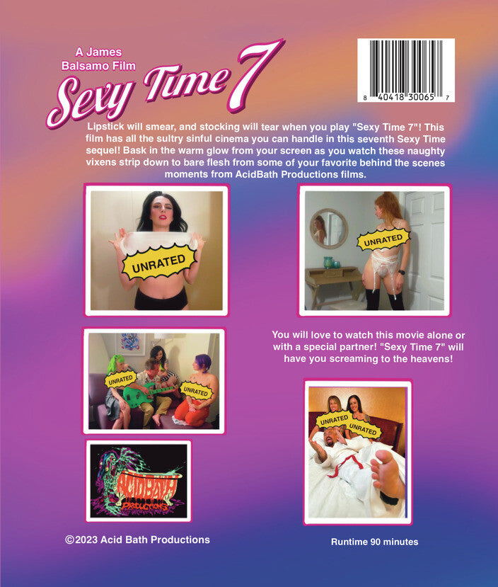 Sexy Time 7 - Back Panel - 