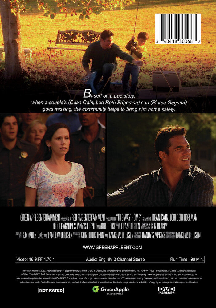 the way home - Back Panel - DVD