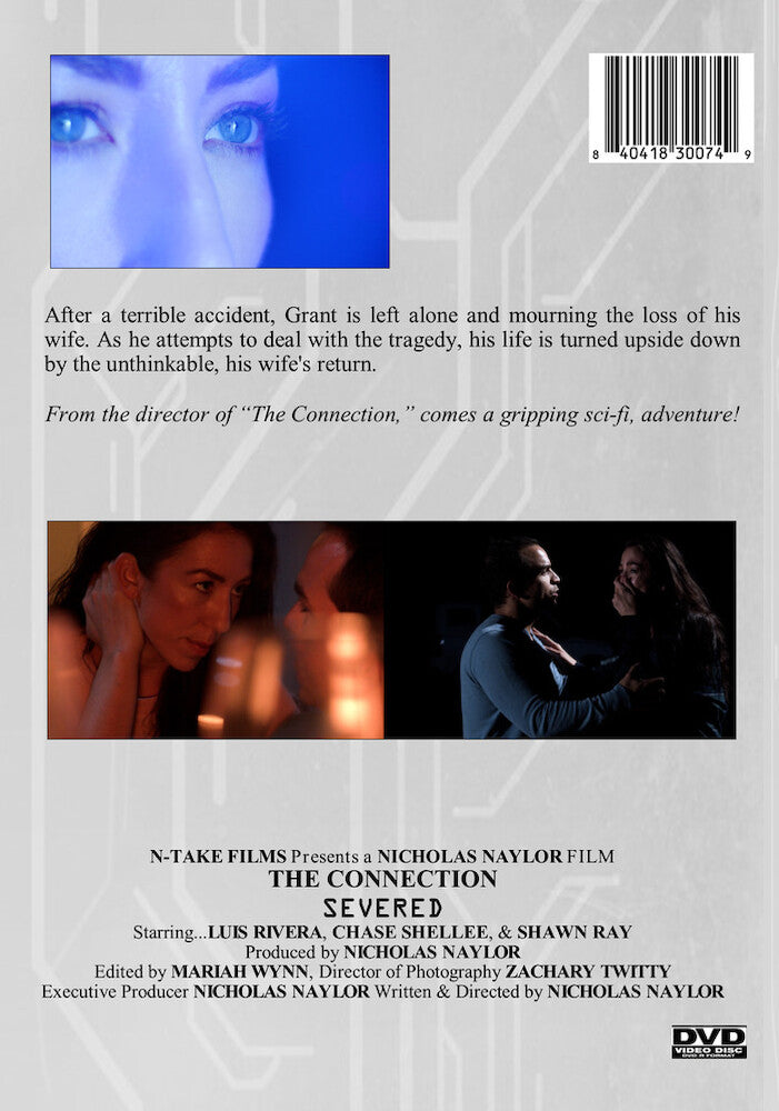 the connection: severed - Back Panel - DVD