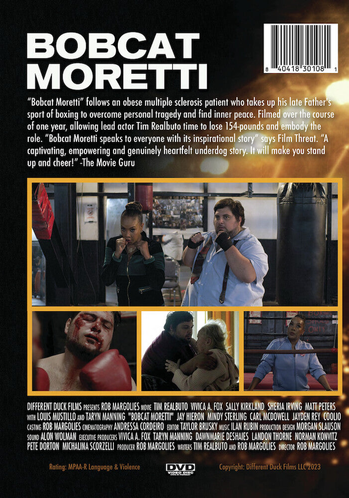 bobcat moretti - Back Panel - DVD