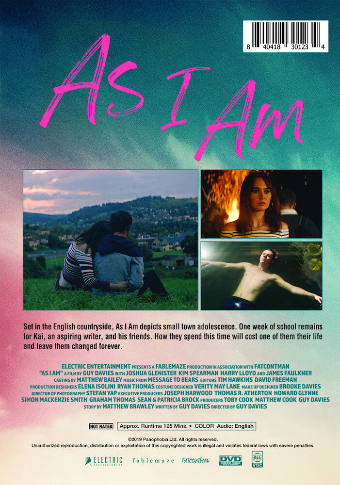 as i am - Back Panel - DVD
