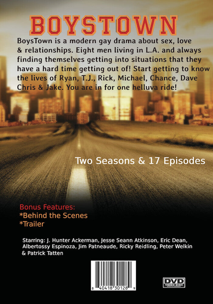 BoysTown: The Complete Series - Back Panel - 