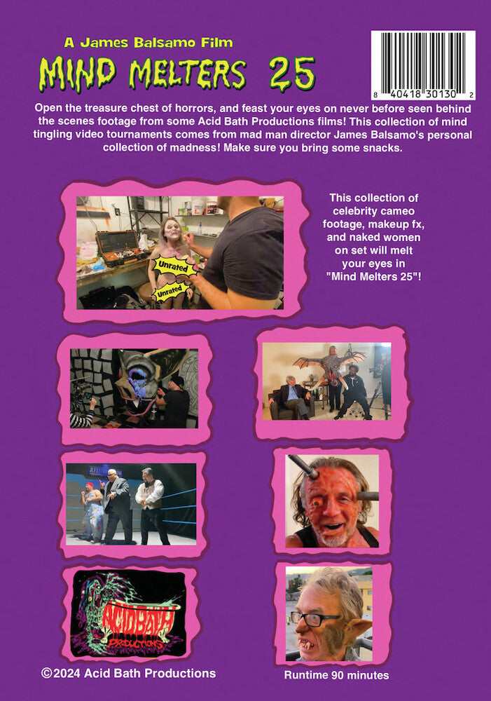 Mind Melters 25 - Back Panel - 