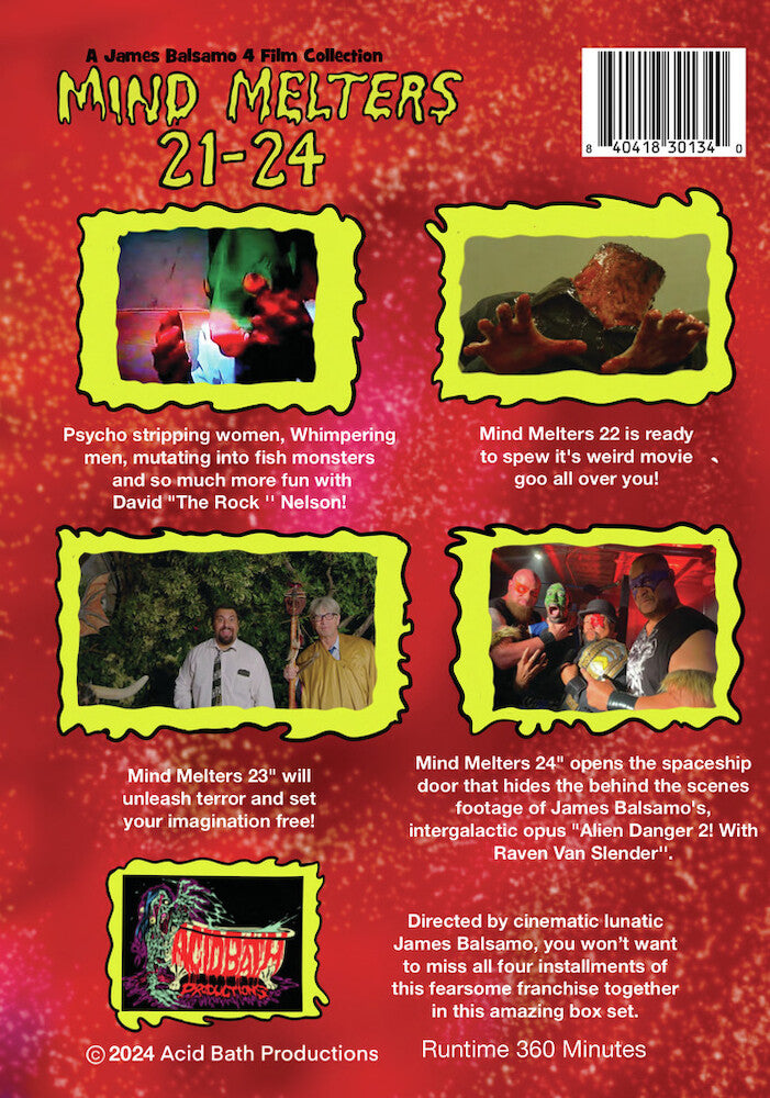 Mondo Melty! Mind Melters 21-24 - Back Panel - 