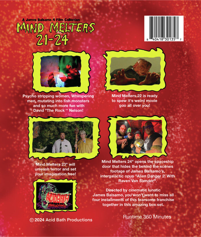 Mondo Melty! Mind Melters 21-24 - Back Panel - 
