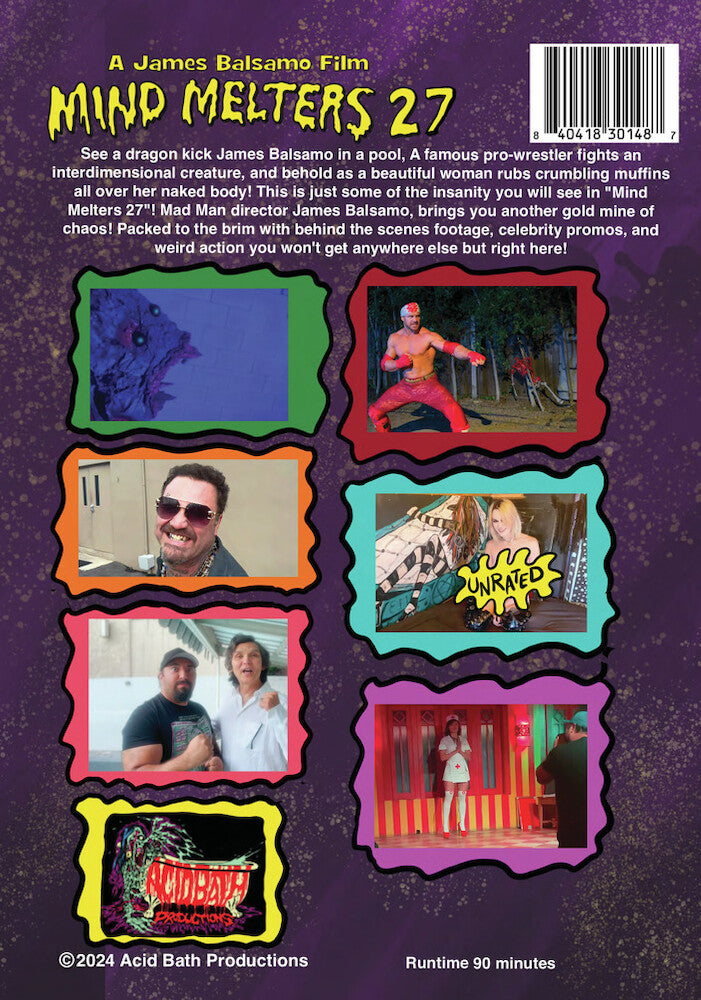 Mind Melters 27 - Back Panel - 