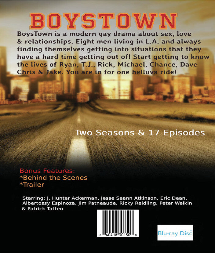 BoysTown: The Complete Series - Back Panel - 
