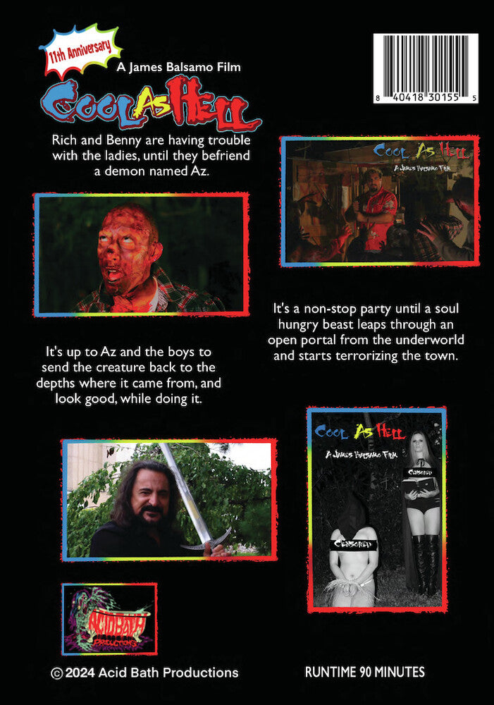 Cool As Hell 11th Anniversary - Back Panel - 