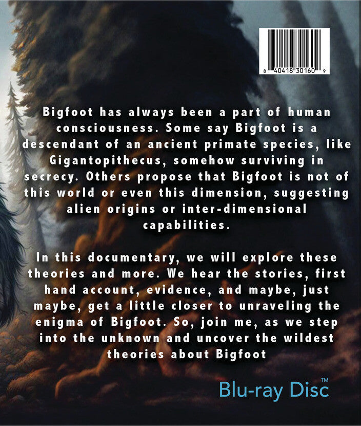 beyond the legend: bigfoot gone wild - Back Panel - Blu-ray