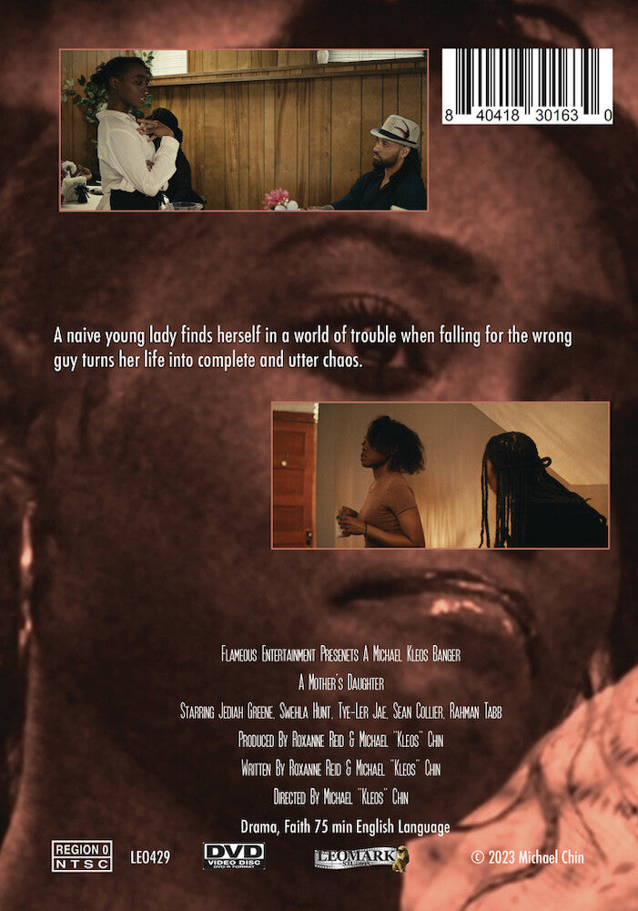a mother's daughter - Back Panel - DVD