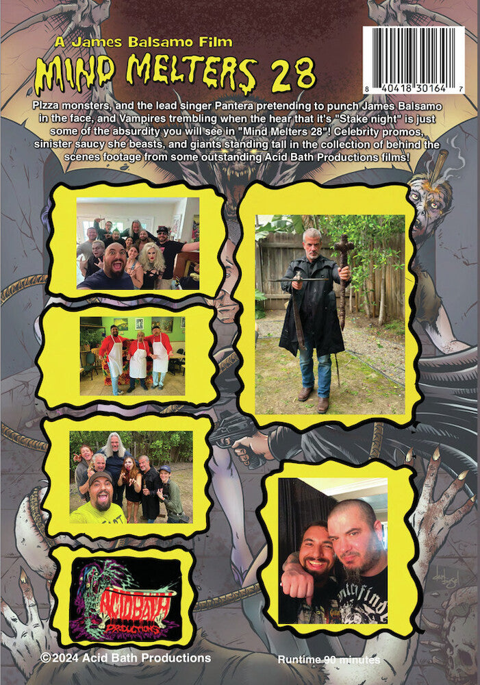 Mind Melters 28 - Back Panel - 