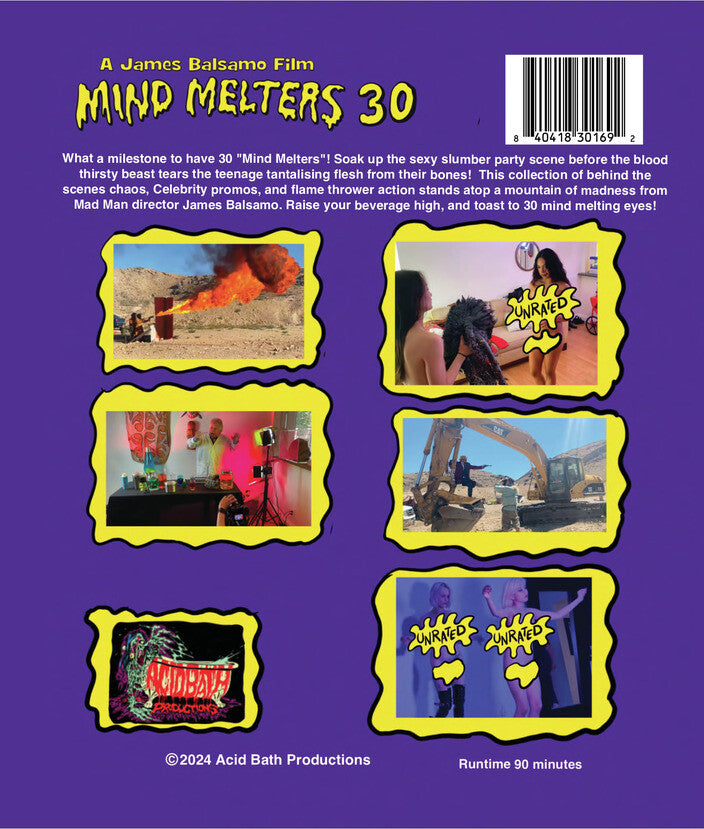 Mind Melters 30 - Back Panel - 
