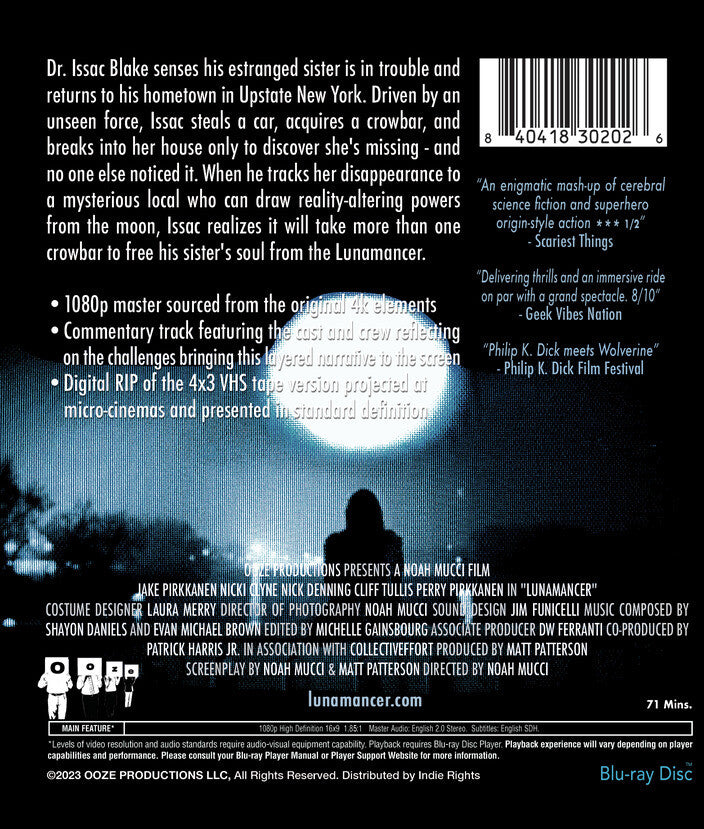 lunamancer - Back Panel - Blu-ray
