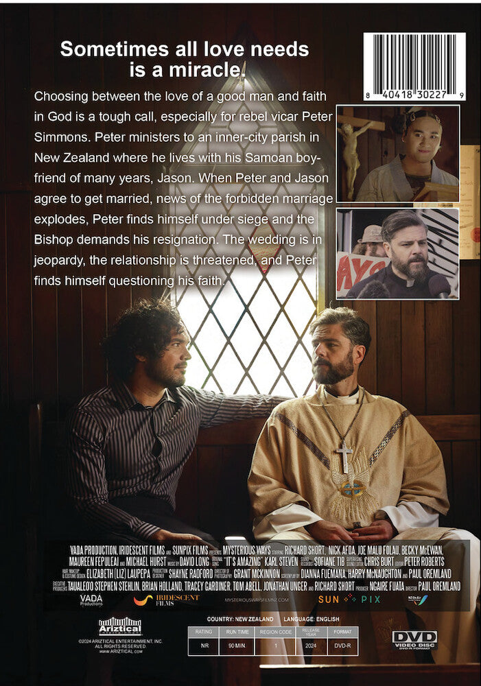 mysterious ways - Back Panel - DVD