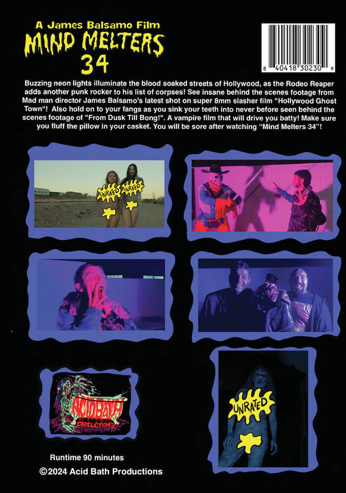 Mind Melters 34 - Back Panel - 