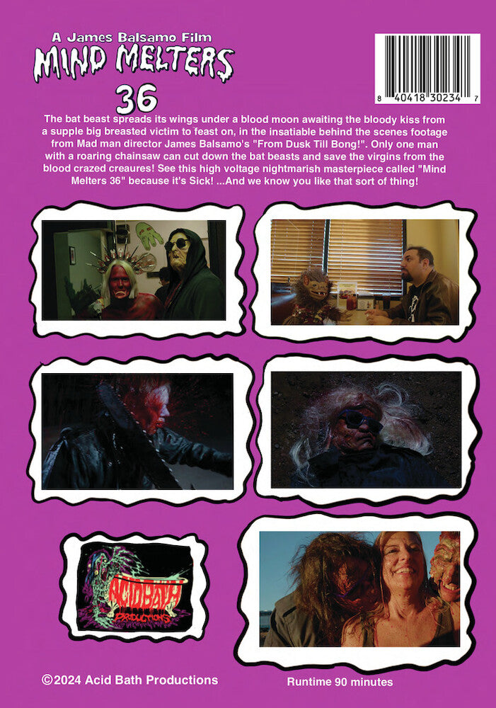 Mind Melters 36 - Back Panel - 
