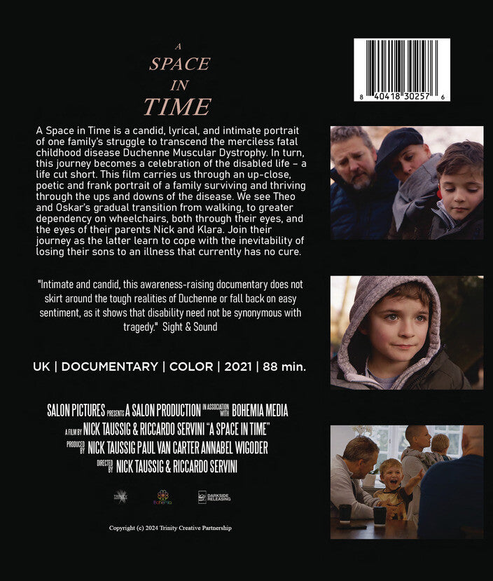 A Space in Time - Back Panel - 