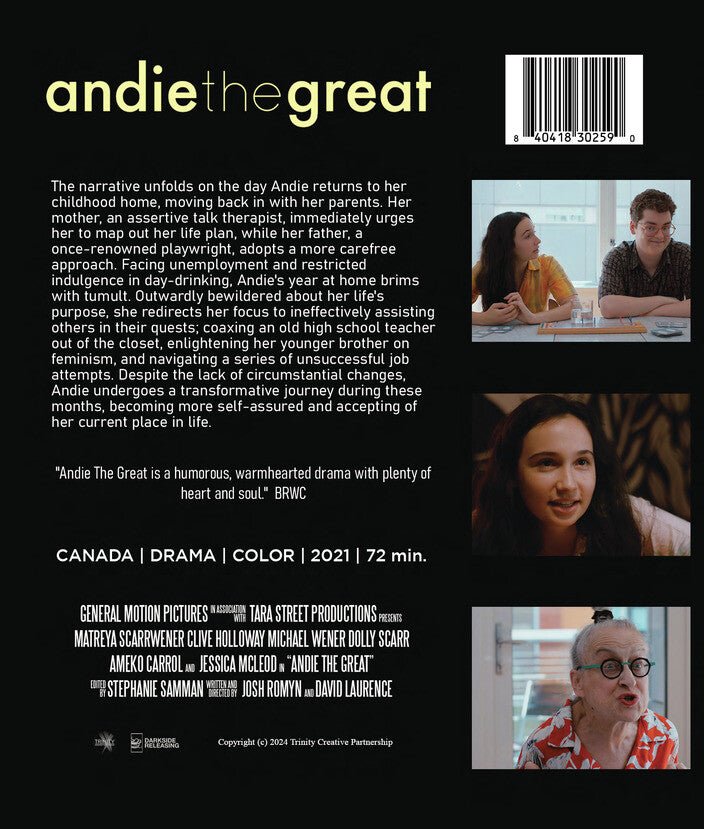Andie the Great - Back Panel - 