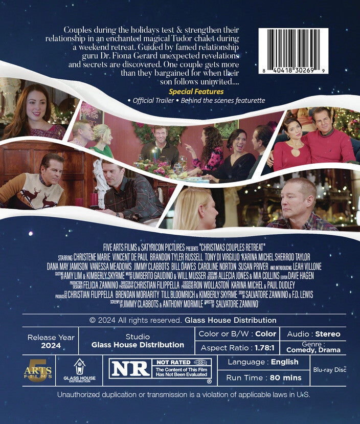 christmas couple's retreat - Back Panel - Blu-ray