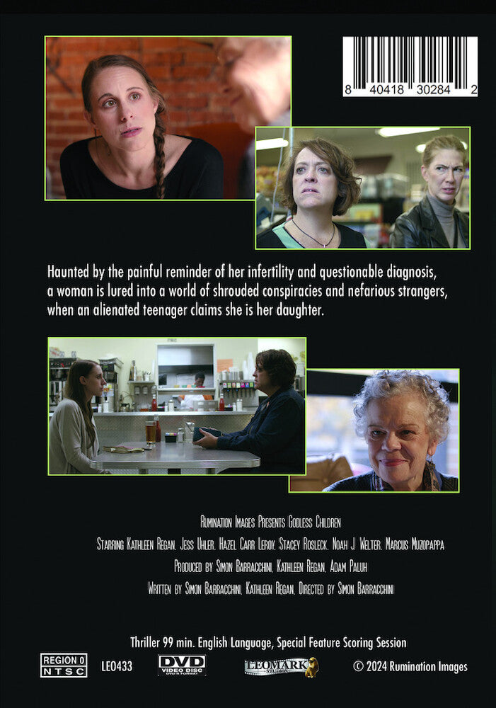 godless children - Back Panel - DVD
