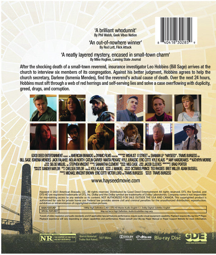 hayseed - Back Panel - Blu-ray