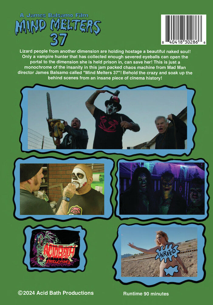 Mind Melters 37 - Back Panel - 