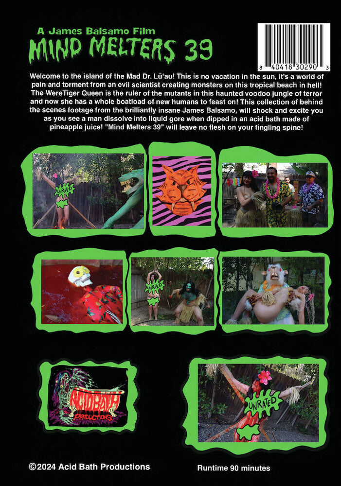 Mind Melters 39 - Back Panel - 