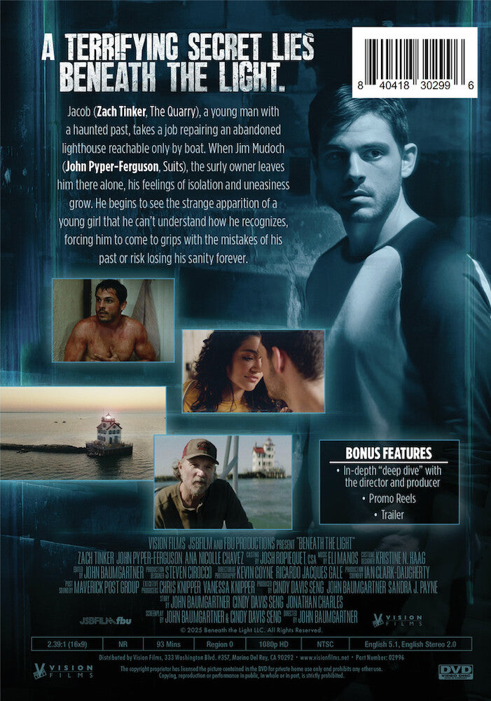 beneath the light - Back Panel - DVD